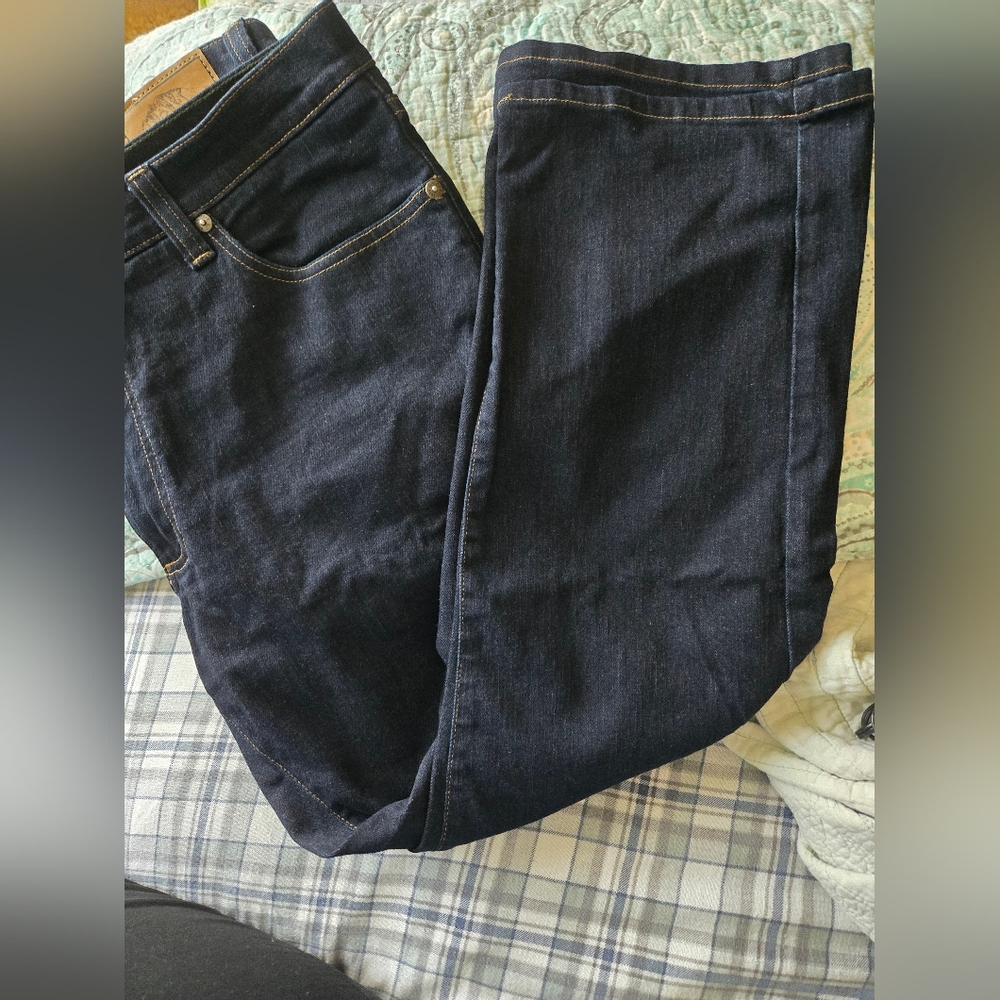 38x29 Dark Wash LL Bean Classic Fit Men's Jeans